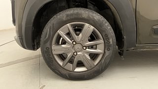 Used 2021 Renault Kwid CLIMBER 1.0 Opt Petrol Manual tyres LEFT FRONT TYRE RIM VIEW