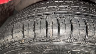 Used 2018 Hyundai New Santro 1.1 Sportz MT Petrol Manual tyres LEFT FRONT TYRE TREAD VIEW