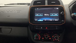 Used 2021 Renault Kwid CLIMBER 1.0 AMT Opt Petrol Automatic interior MUSIC SYSTEM & AC CONTROL VIEW