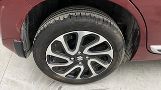 Used 2024 maruti-suzuki Baleno Alpha AMT Petrol Petrol Automatic tyres RIGHT REAR TYRE RIM VIEW