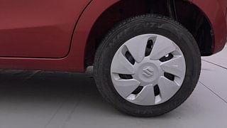 Used 2016 Maruti Suzuki Celerio VXI AMT Petrol Automatic tyres LEFT REAR TYRE RIM VIEW