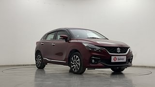 Used 2024 maruti-suzuki Baleno Alpha AMT Petrol Petrol Automatic exterior RIGHT FRONT CORNER VIEW