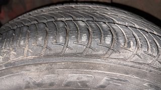 Used 2016 Maruti Suzuki Celerio VXI AMT Petrol Automatic tyres LEFT FRONT TYRE TREAD VIEW