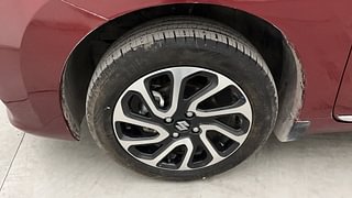 Used 2024 maruti-suzuki Baleno Alpha AMT Petrol Petrol Automatic tyres LEFT FRONT TYRE RIM VIEW