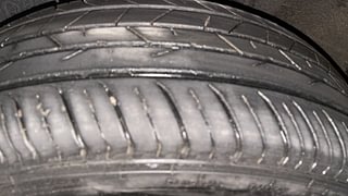 Used 2022 Renault Kiger RXZ 1.0 Turbo MT Petrol Manual tyres LEFT FRONT TYRE TREAD VIEW