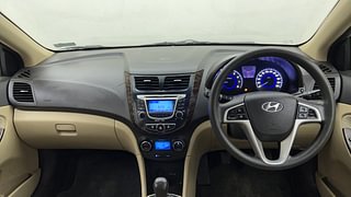 Used 2012 Hyundai Verna [2011-2015] Fluidic 1.6 VTVT SX Petrol Manual interior DASHBOARD VIEW