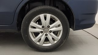 Used 2017 Maruti Suzuki Ertiga [2015-2018] ZXI+ Petrol Manual tyres LEFT REAR TYRE RIM VIEW