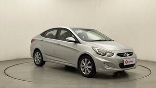 Used 2012 Hyundai Verna [2011-2015] Fluidic 1.6 VTVT SX Petrol Manual exterior RIGHT FRONT CORNER VIEW