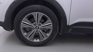 Used 2017 Hyundai Creta [2015-2018] 1.6 SX Plus Auto Petrol Petrol Automatic tyres LEFT FRONT TYRE RIM VIEW