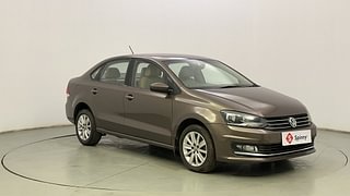 Used 2016 volkswagen Vento 1.2L Highline Petrol AT Petrol Automatic exterior RIGHT FRONT CORNER VIEW