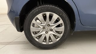 Used 2017 Maruti Suzuki Baleno [2015-2019] Zeta Petrol Petrol Manual tyres RIGHT REAR TYRE RIM VIEW