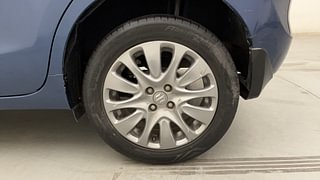 Used 2017 Maruti Suzuki Baleno [2015-2019] Zeta Petrol Petrol Manual tyres LEFT REAR TYRE RIM VIEW