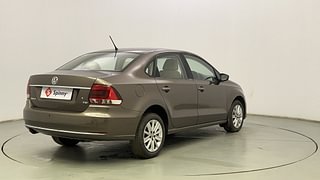 Used 2016 volkswagen Vento 1.2L Highline Petrol AT Petrol Automatic exterior RIGHT REAR CORNER VIEW