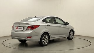 Used 2012 Hyundai Verna [2011-2015] Fluidic 1.6 VTVT SX Petrol Manual exterior RIGHT REAR CORNER VIEW