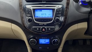 Used 2012 Hyundai Verna [2011-2015] Fluidic 1.6 VTVT SX Petrol Manual interior MUSIC SYSTEM & AC CONTROL VIEW