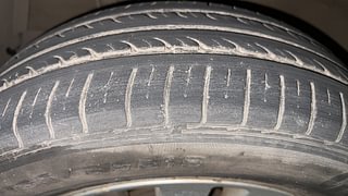 Used 2017 Maruti Suzuki Ertiga [2015-2018] ZXI+ Petrol Manual tyres LEFT FRONT TYRE TREAD VIEW