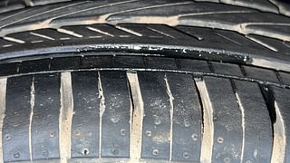 Used 2012 Volkswagen Polo [2010-2014] Highline1.2L (P) Petrol Manual tyres LEFT FRONT TYRE TREAD VIEW