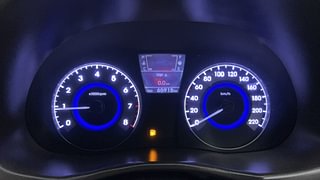 Used 2012 Hyundai Verna [2011-2015] Fluidic 1.6 VTVT SX Petrol Manual interior CLUSTERMETER VIEW