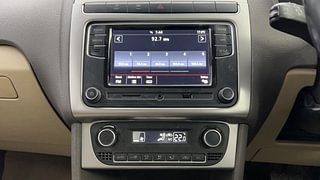 Used 2016 volkswagen Vento 1.2L Highline Petrol AT Petrol Automatic interior MUSIC SYSTEM & AC CONTROL VIEW