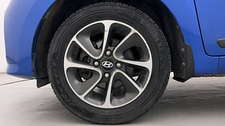 Used 2017 Hyundai Grand i10 [2017-2020] Asta 1.2 Kappa VTVT Petrol Manual tyres LEFT FRONT TYRE RIM VIEW