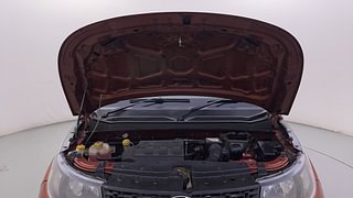 Used 2016 Mahindra KUV100 [2015-2017] K4 5 STR Petrol Manual engine ENGINE & BONNET OPEN FRONT VIEW