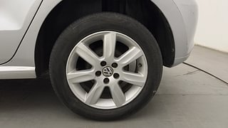 Used 2011 Volkswagen Polo [2010-2014] Highline1.2L (P) Petrol Manual tyres LEFT REAR TYRE RIM VIEW