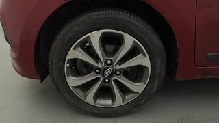 Used 2014 Hyundai Xcent SX 1.2 (O) Petrol Manual tyres LEFT FRONT TYRE RIM VIEW