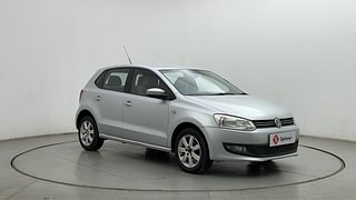 Used 2011 Volkswagen Polo [2010-2014] Highline1.2L (P) Petrol Manual exterior RIGHT FRONT CORNER VIEW