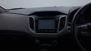 Used 2017 Hyundai Creta [2015-2018] 1.6 SX Plus Auto Diesel Automatic interior MUSIC SYSTEM & AC CONTROL VIEW