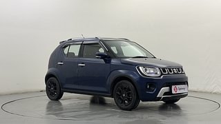 Used 2021 Maruti Suzuki Ignis Alpha MT Petrol Petrol Manual exterior RIGHT FRONT CORNER VIEW