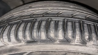 Used 2017 Hyundai Creta [2015-2018] 1.6 SX Plus Auto Diesel Automatic tyres LEFT FRONT TYRE TREAD VIEW