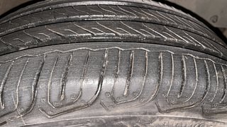 Used 2016 Mahindra KUV100 [2015-2017] K4 5 STR Petrol Manual tyres RIGHT FRONT TYRE TREAD VIEW