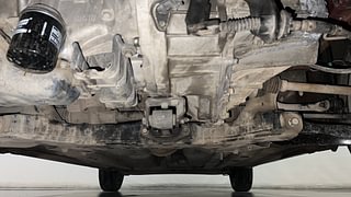 Used 2014 Hyundai Xcent SX 1.2 (O) Petrol Manual extra FRONT LEFT UNDERBODY VIEW