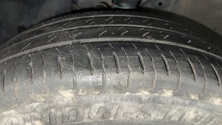 Used 2021 Maruti Suzuki Ignis Alpha MT Petrol Petrol Manual tyres LEFT FRONT TYRE TREAD VIEW