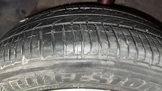 Used 2014 Hyundai Xcent SX 1.2 (O) Petrol Manual tyres LEFT FRONT TYRE TREAD VIEW