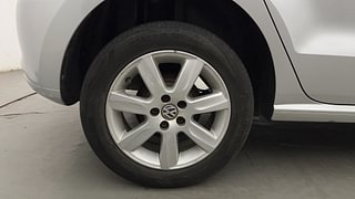 Used 2011 Volkswagen Polo [2010-2014] Highline1.2L (P) Petrol Manual tyres RIGHT REAR TYRE RIM VIEW
