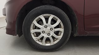 Used 2013 Honda Amaze [2013-2016] 1.2 VX i-VTEC Petrol Manual tyres LEFT FRONT TYRE RIM VIEW