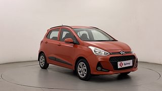 Used 2019 Hyundai Grand i10 [2017-2020] Sportz 1.2 Kappa VTVT Petrol Manual exterior RIGHT FRONT CORNER VIEW