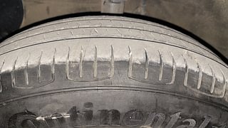 Used 2018 Hyundai Grand i10 [2017-2020] Sportz 1.2 Kappa VTVT Petrol Manual tyres LEFT FRONT TYRE TREAD VIEW