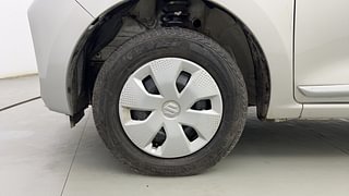 Used 2022 Maruti Suzuki Alto K10 VXI Plus Petrol Manual tyres LEFT FRONT TYRE RIM VIEW