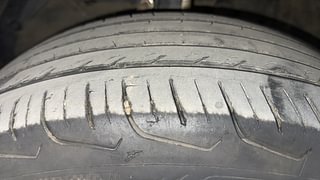 Used 2024 maruti-suzuki Fronx Delta Plus 1.2L AMT Petrol Automatic tyres LEFT FRONT TYRE TREAD VIEW