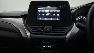 Used 2024 maruti-suzuki Fronx Delta Plus 1.2L AMT Petrol Automatic interior MUSIC SYSTEM & AC CONTROL VIEW