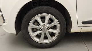 Used 2016 Hyundai Grand i10 [2013-2017] Asta 1.2 Kappa VTVT Petrol Manual tyres LEFT FRONT TYRE RIM VIEW