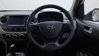 Used 2017 Hyundai Grand i10 [2017-2020] Sportz (O) AT 1.2 Kappa VTVT Petrol Automatic interior STEERING VIEW