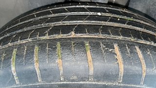 Used 2021 Tata Punch Creative AMT Dual Tone Petrol Automatic tyres LEFT FRONT TYRE TREAD VIEW