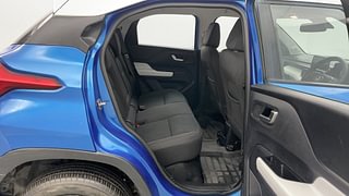 Used 2021 Tata Punch Creative AMT Dual Tone Petrol Automatic interior RIGHT SIDE REAR DOOR CABIN VIEW