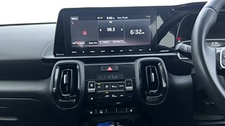 Used 2021 Kia Sonet GTX Plus 1.0 iMT Petrol Manual interior MUSIC SYSTEM & AC CONTROL VIEW