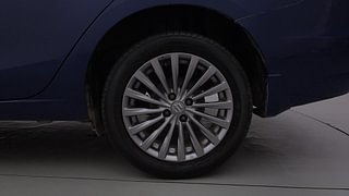 Used 2018 maruti-suzuki Ciaz Alpha Petrol AT Petrol Automatic tyres LEFT REAR TYRE RIM VIEW