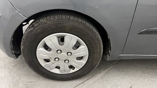 Used 2010 Hyundai i10 Magna 1.2 Petrol Manual tyres LEFT FRONT TYRE RIM VIEW
