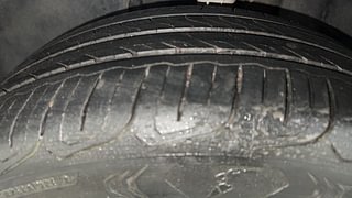 Used 2021 Tata Altroz XZ Plus 1.2 Petrol Manual tyres LEFT FRONT TYRE TREAD VIEW